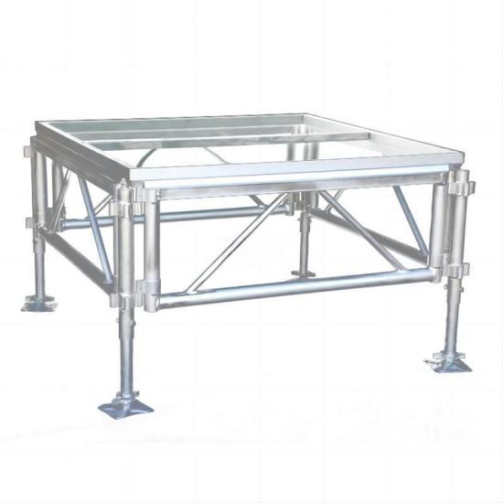 Portable Aluminium Frame Acrylic Concert Stage